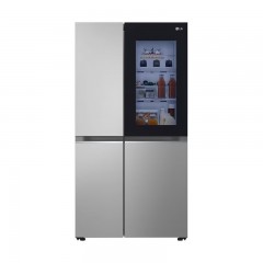 LG Ψυγείο Ντουλάπα 655lt Total NoFrost Υ179xΠ91.3xΒ73.5εκ. Inox GSVV80PYLL